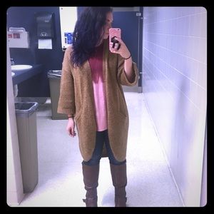 H&M Chunky Oversized Knit Cardigan Long Coat